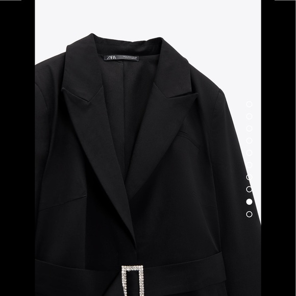 Zara belted blazer dress - Picture 7 of 8